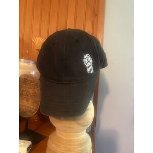 Kenworth Trucking Black Baseball Cap Hat Embroidered KW Logo PACCAR Cotton Twill